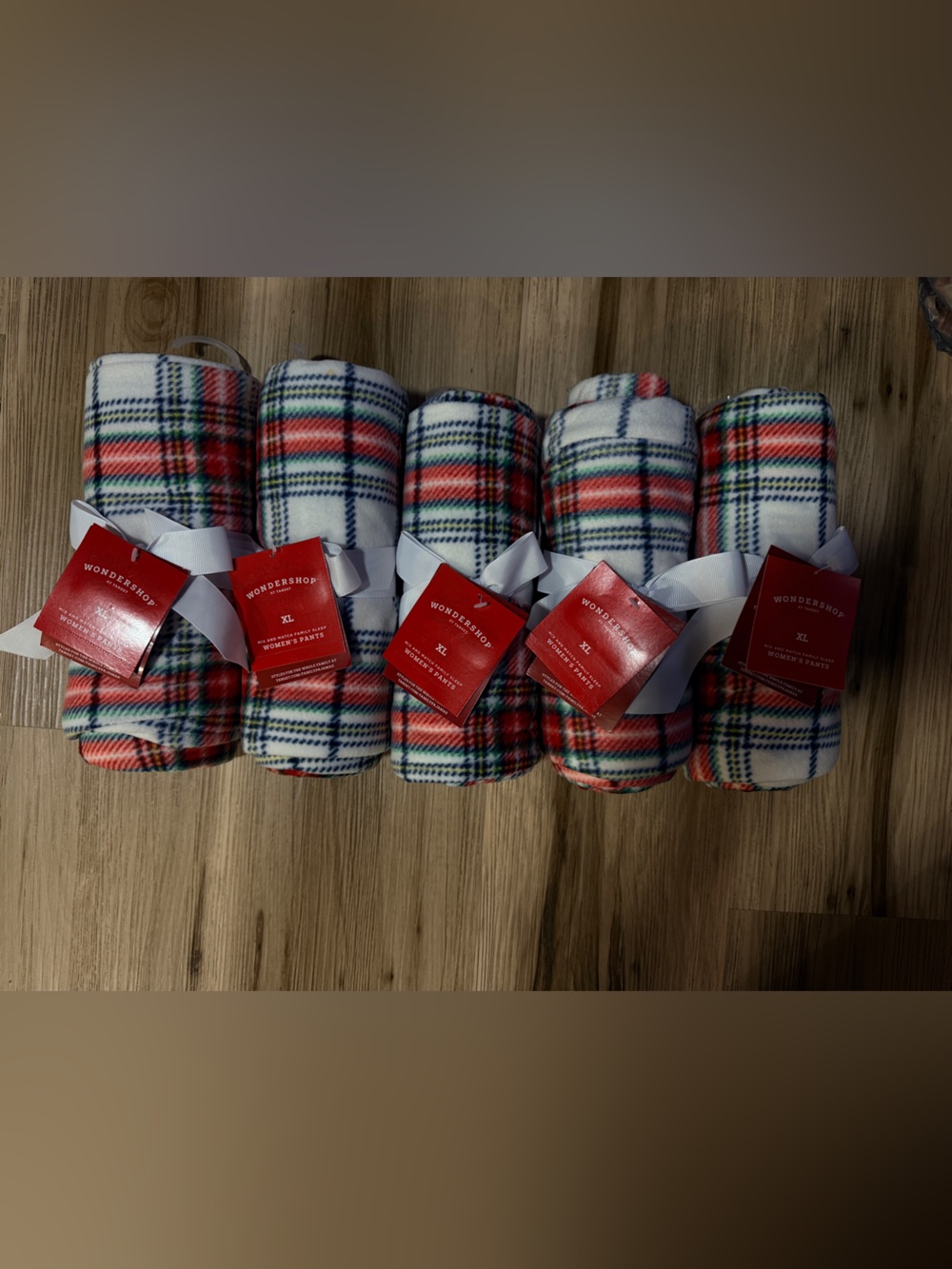NWT 1 Sz XL WONDERSHOP (Target) Plaid Christmas Pj Pants